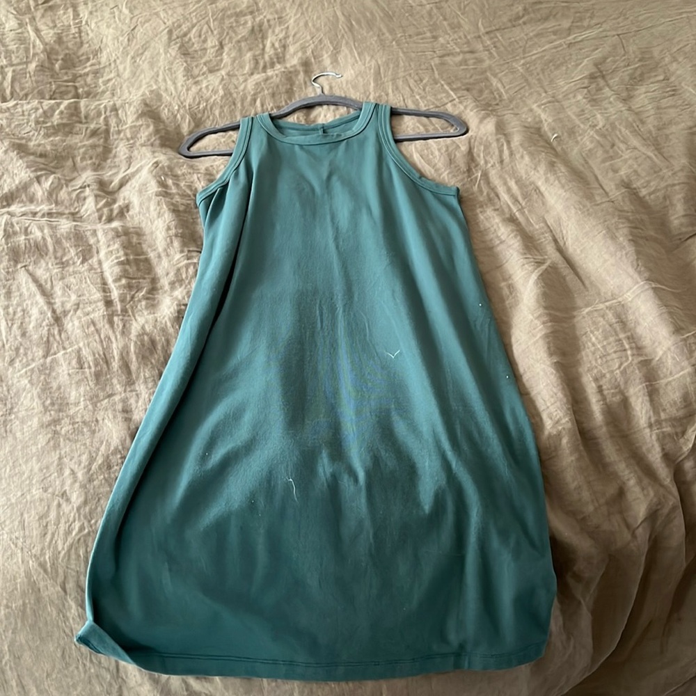 Green tshirt dress
